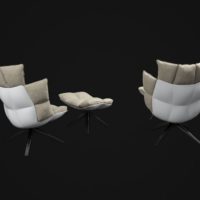 Дизайнерское кресло HUSK с доставкой интернет магазин MODEMUS 8
